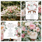 Invitation Mariage Équestre Cheval