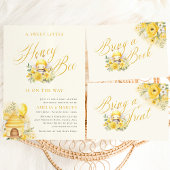 Serviette En Papier Un doux Baby shower d'abeilles au miel