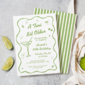 Serviette En Papier Thème Martini Anniversaire