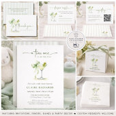 Poster Tini Élégant Un  Jeu pour Baby Shower Devinez Comb