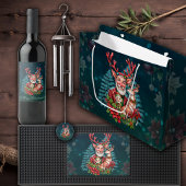 Une illustration fantaisiste de Noël,