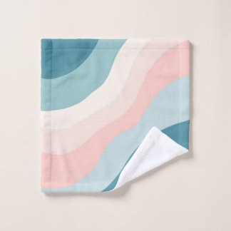 Collection Abstrait Moderne Rose Pâle Menthe