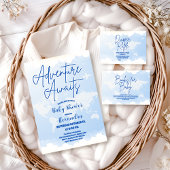 Assiettes En Carton Aventure attend un Baby shower neutre pour les fem