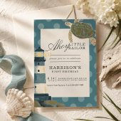 Panneau de menu pour le premier anniversaire d'un