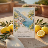 Menu de mariage au citron de la Côte d'Amalfi | It