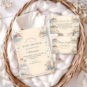 Serviette En Papier American Boy Red White Blue Baby Shower