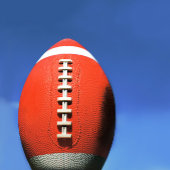 Sticker Rond Ado Anniversaire Objectif Post Orange Football