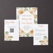 Autocollant de monogramme de mariage botanique du (Personnalisez la collection de ce créateur indépendant.)