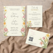 Autocollant monogramme jonquille du jardin florais (Personnalisez la collection de ce créateur indépendant. )