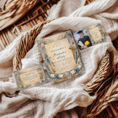 Architect Graduation Blueprint Design Bedankkaart