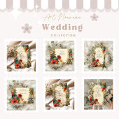 Save The Date Cadre de mariage Art Nouveau Daisy