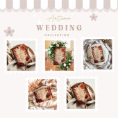 Save The Date Automne Dahlia Elegance Mariage