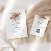 Programme Automne Rustique Mariage Floral Grand