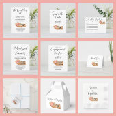 Invitation Fleurs d'automne et Fiançailles des signes en bois