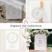 Faire-part de mariage des fleurs de souffle bébé