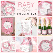 Assiettes En Carton Bébé en Fleur Fleur Cerisier Fleur Fleur Plaques P