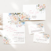 Serviette En Papier Bébé En Fleur Baby shower rose Floral