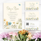 Serviette En Papier Baby shower fleuri à ressort Boho personnalisé