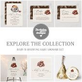 Serviette En Papier Bébé brasse du café Baby shower neutre pour le gen