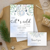 Étiquettes Cadeau Winter Pop it quand elle pop baby shower