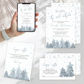 Serviette En Papier Papier baby shower neutre pour l'hiver