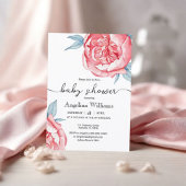 Baby shower Sticker Pioenrozen