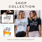 Bach & Boozy Witte en Roze Meidenavond Feest Servet