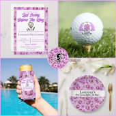 Bachelorette Party of Vrijgezellenfeest Golflavend Shot Glas