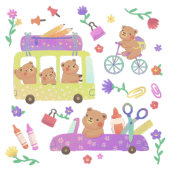 Back to School: Teddy's Ready for School Notitieboek