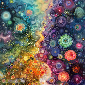 Carnet Belle couleur Whimsical Retour à l'école