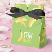 Éventail Drôles de faveurs de fête à la banane rétro éditab
