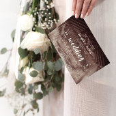 Invitation Rafteurs à grange avec des voyants à cordes Numéro