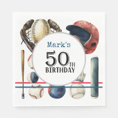 Invitation Mère de baseball 50e anniversaire Save the Date Pa
