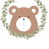 Invitation Un Baby shower Ours Souhaite Bébé