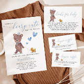 Serviette En Papier Beary mignonne Teddy ours Baby shower fille