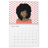 Collection beauté naturelle | Calendrier Pois (Jan 2027)