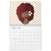 Collection beauté naturelle | Calendrier Pois (Feb 2027)