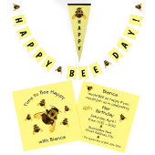 Chapeaux De Fètes Bee Joyeux Anniversaire Bumblebee