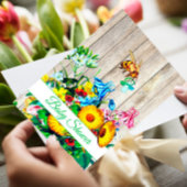 Serviette En Papier Baby shower Bees Twins Rustique Floral Pacifier