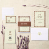 Menu Brown beige (Personnalisez la collection de ce créateur indépendant.)