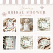 Serviette En Papier Berry Botanical Charm Fête des mariées