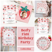 Serviette En Papier Berry Premier anniversaire 1er anniversaire Fête d