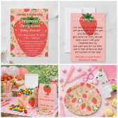 Serviette En Papier Fleur de Fraisier