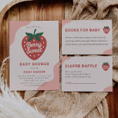 Gobelets En Papier Berry Sweet Cute Baby Shower