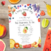 Serviette En Papier Baby shower de fruits