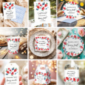 Gobelets En Papier Fraise bleuet Berry Sweet Girl Anniversaire