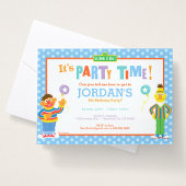 Invitation Anniversaire de Bert et Ernie