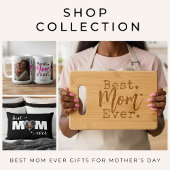 Couverture Polaire Best Mom Ever Photo Collage Birthday Mother's Day