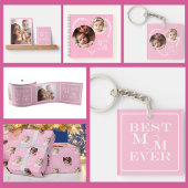 Carnet Mignonne "Meilleure maman jamais" Coeur 3-Photo, r