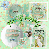 Invitation à l'anniversaire des fleurs et des papi